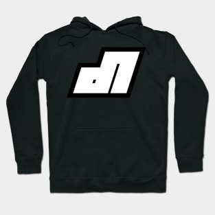 Leo Black Outline Hoodie